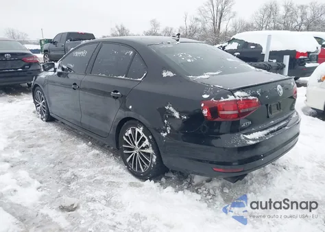 2016 Volkswagen Jetta 1.8T Sport из США, поврежденный, VIN 3VWD17AJ8GM290796